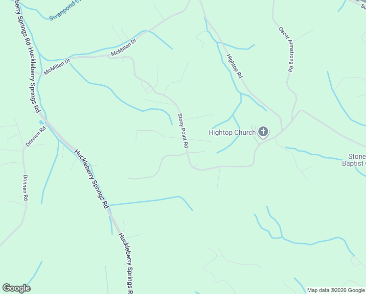 map of restaurants, bars, coffee shops, grocery stores, and more near 7634 Hunters Ridge Way in Knoxville