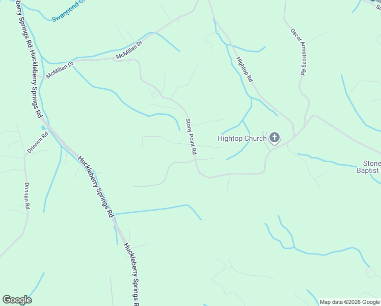 map of restaurants, bars, coffee shops, grocery stores, and more near 7634 Hunters Ridge Way in Knoxville