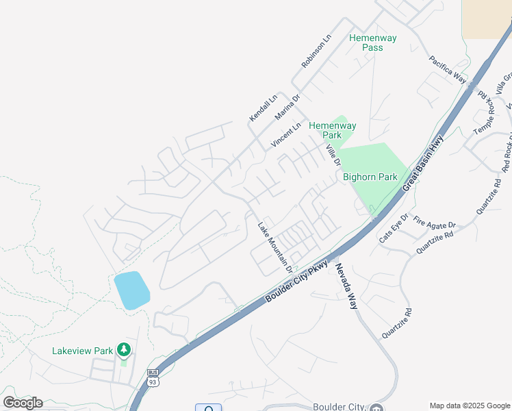 map of restaurants, bars, coffee shops, grocery stores, and more near 435 Columbia Court in Boulder City