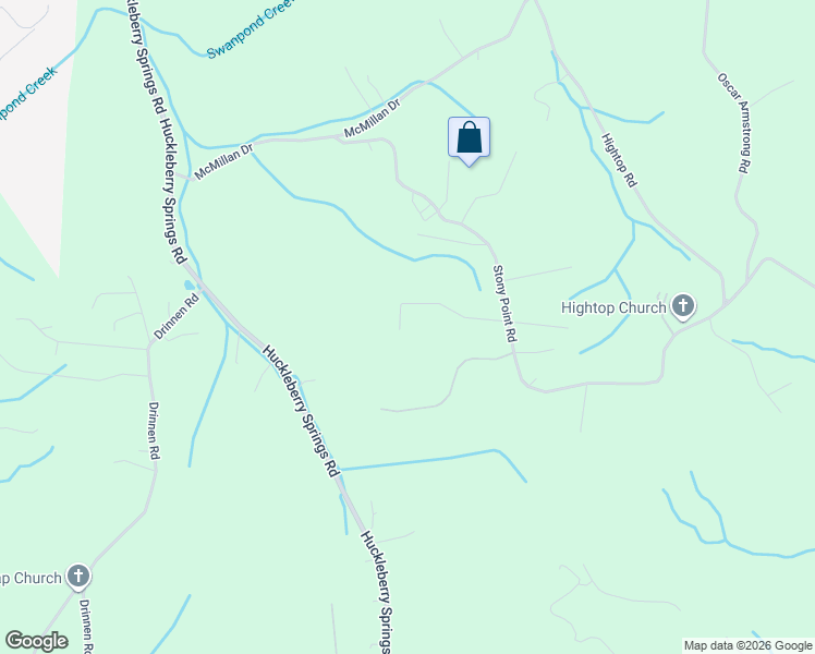 map of restaurants, bars, coffee shops, grocery stores, and more near 7512 Kays Ridge Lane in Knoxville