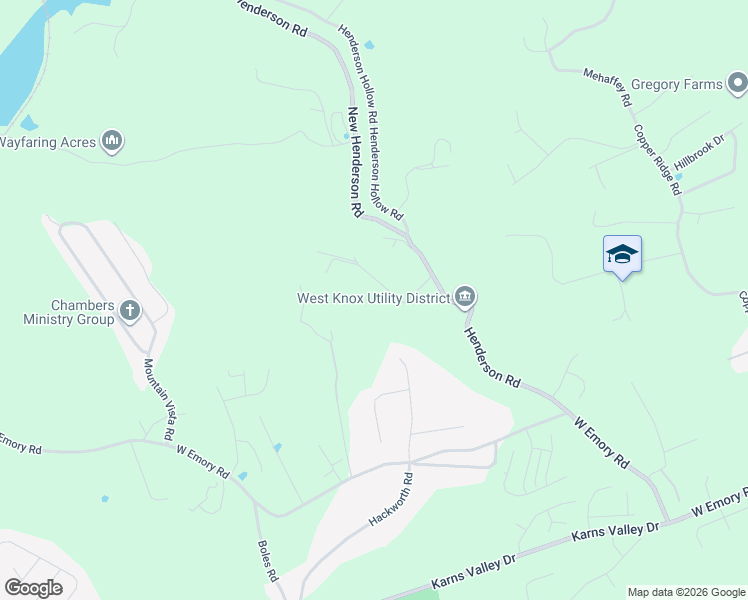 map of restaurants, bars, coffee shops, grocery stores, and more near 3817 Proffitt Lane in Knoxville