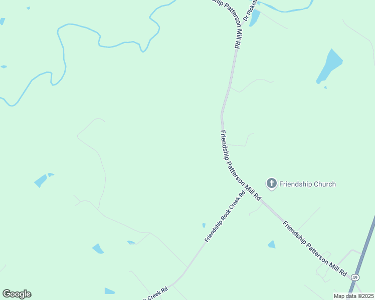 map of restaurants, bars, coffee shops, grocery stores, and more near 4461 Friendship Patterson Mill Road in Burlington