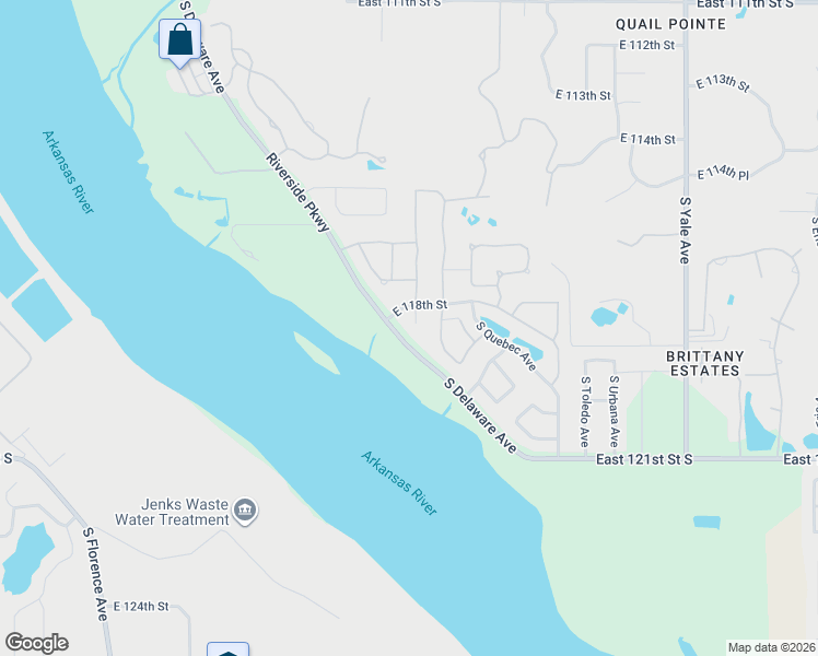 map of restaurants, bars, coffee shops, grocery stores, and more near 11814 South New Haven Avenue in Tulsa