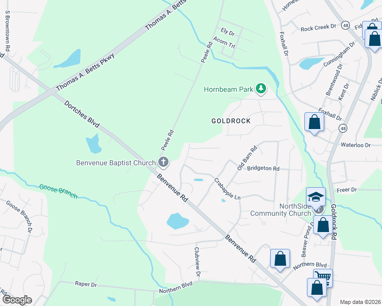 map of restaurants, bars, coffee shops, grocery stores, and more near 1617 Greys Mill Road in Rocky Mount