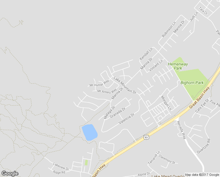 map of restaurants, bars, coffee shops, grocery stores, and more near 623 Mount Elbert Way in Boulder City