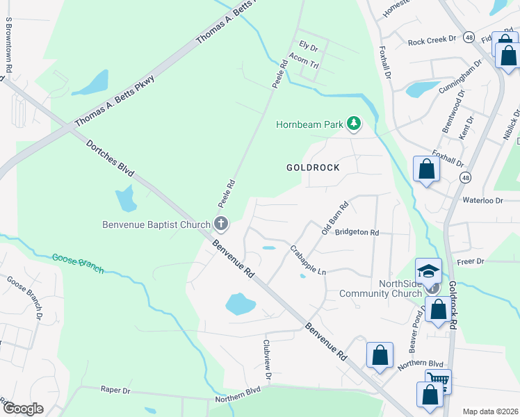 map of restaurants, bars, coffee shops, grocery stores, and more near 1617 Greys Mill Road in Rocky Mount