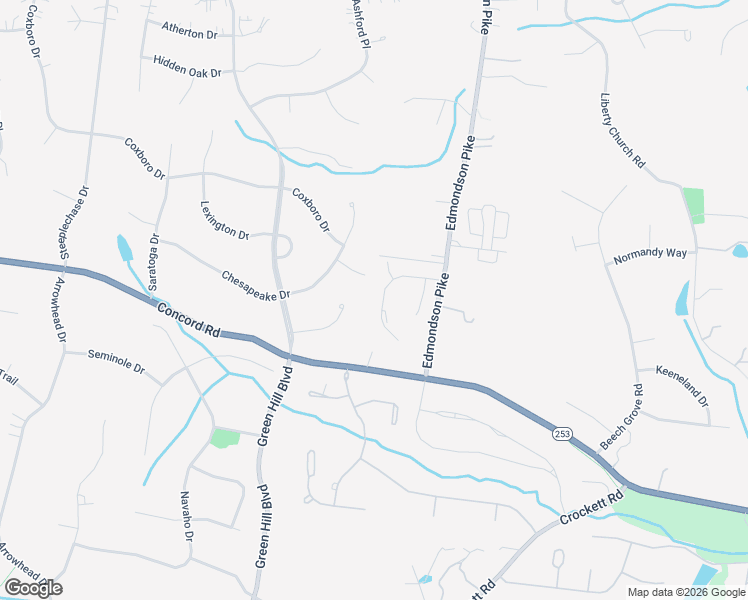 map of restaurants, bars, coffee shops, grocery stores, and more near 9476 Highland Bend Court in Brentwood