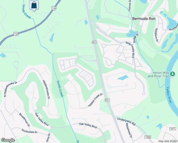 map of restaurants, bars, coffee shops, grocery stores, and more near 283 Orchard Park Drive in Advance