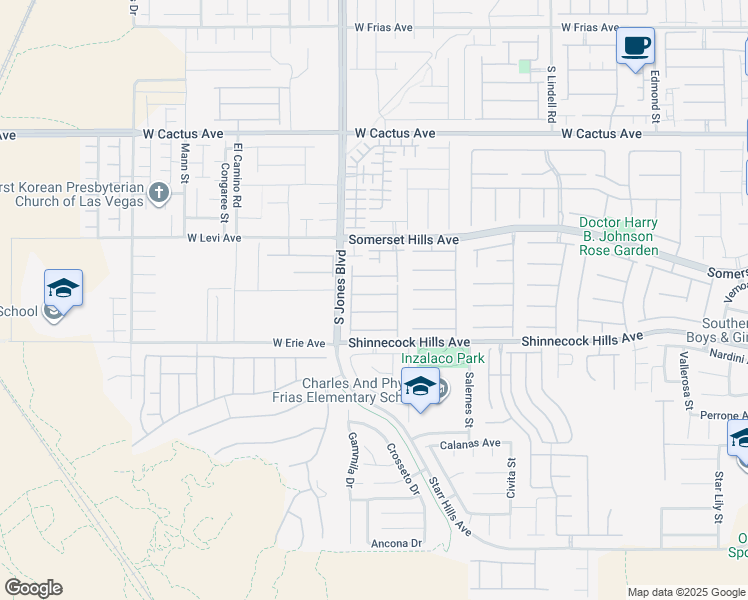 map of restaurants, bars, coffee shops, grocery stores, and more near 6017 Lamotte Avenue in Las Vegas