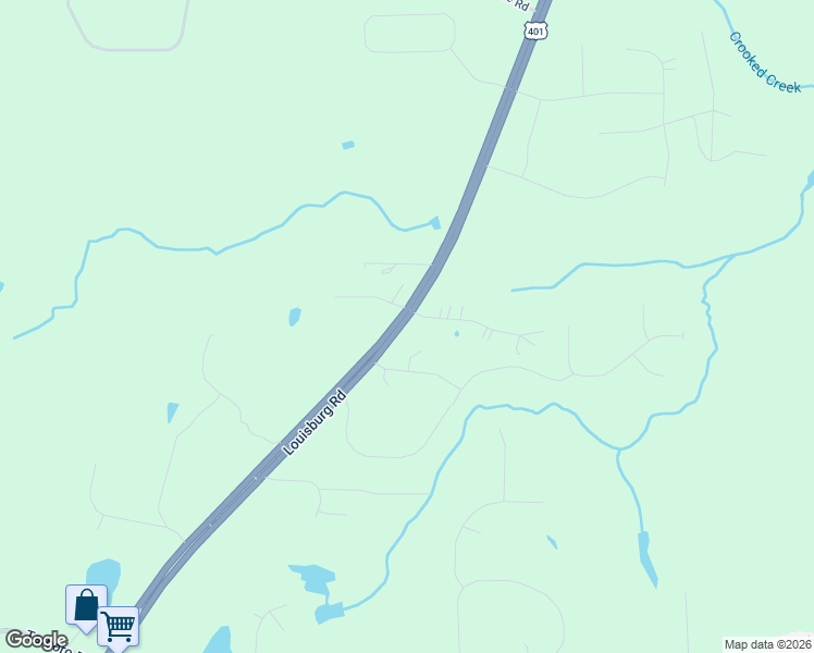 map of restaurants, bars, coffee shops, grocery stores, and more near 10 Green Bark Dr in Youngsville
