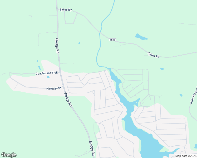 map of restaurants, bars, coffee shops, grocery stores, and more near 103 Mustang Drive in Louisburg