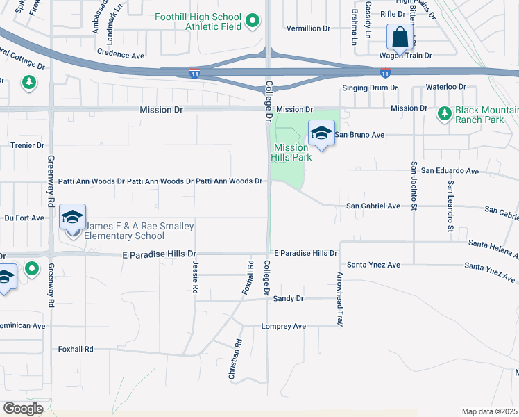 map of restaurants, bars, coffee shops, grocery stores, and more near 661 Du Fort Avenue in Henderson