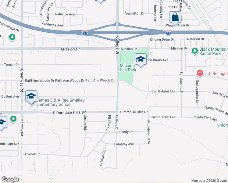 map of restaurants, bars, coffee shops, grocery stores, and more near 670 Du Fort Avenue in Henderson