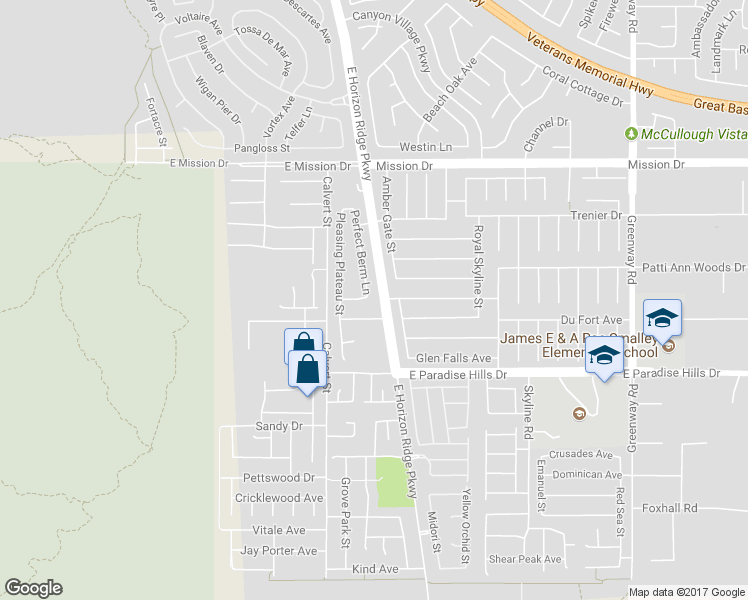 map of restaurants, bars, coffee shops, grocery stores, and more near 15 Imposing Knoll Avenue in Henderson
