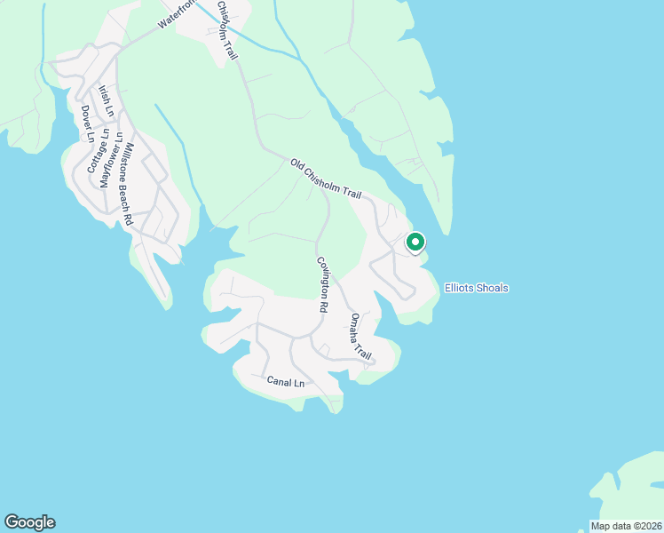 map of restaurants, bars, coffee shops, grocery stores, and more near 1542-1558 Covington Rd in Dandridge