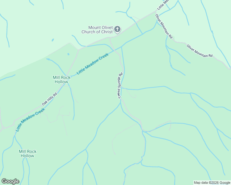 map of restaurants, bars, coffee shops, grocery stores, and more near 480 Tweed Springs Road in Greeneville