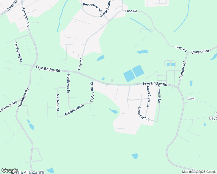 map of restaurants, bars, coffee shops, grocery stores, and more near 5945 Frye Bridge Road in Clemmons