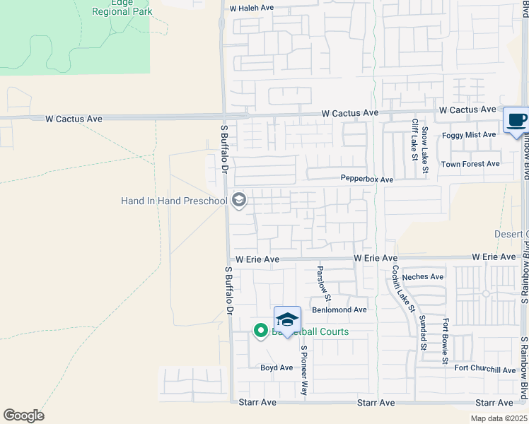 map of restaurants, bars, coffee shops, grocery stores, and more near 10761 Yarmouth Bay Court in Las Vegas