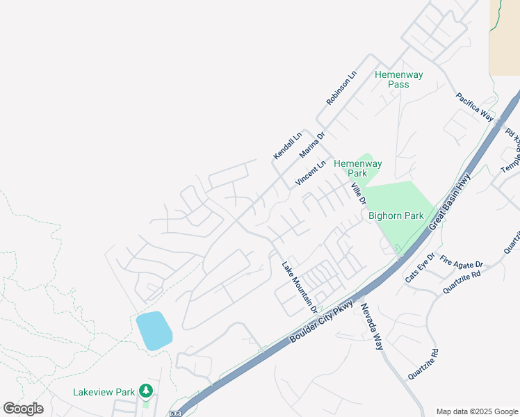 map of restaurants, bars, coffee shops, grocery stores, and more near 687 Marina Drive in Boulder City