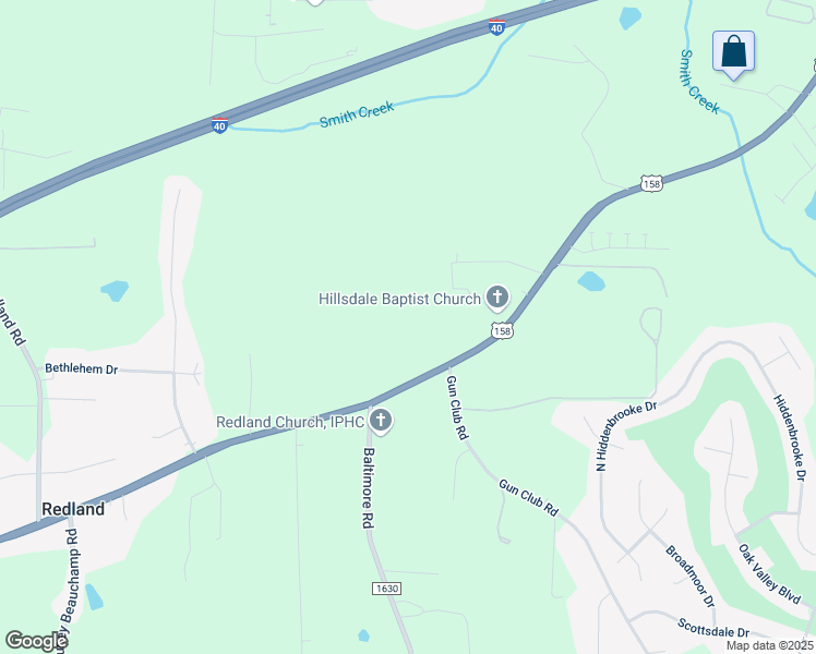 map of restaurants, bars, coffee shops, grocery stores, and more near in Bermuda Run