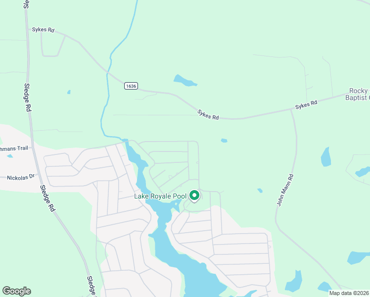 map of restaurants, bars, coffee shops, grocery stores, and more near 131 Yellow Pine Drive in Louisburg