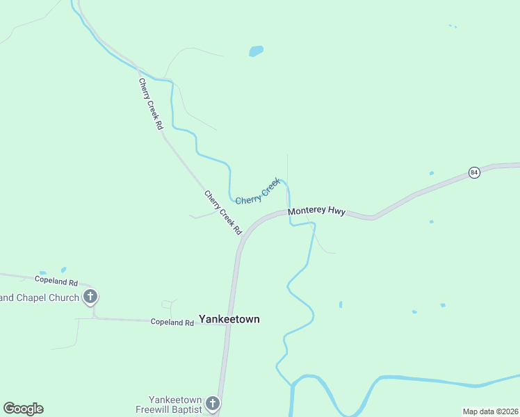 map of restaurants, bars, coffee shops, grocery stores, and more near 5565-5759 Monterey Hwy in Sparta