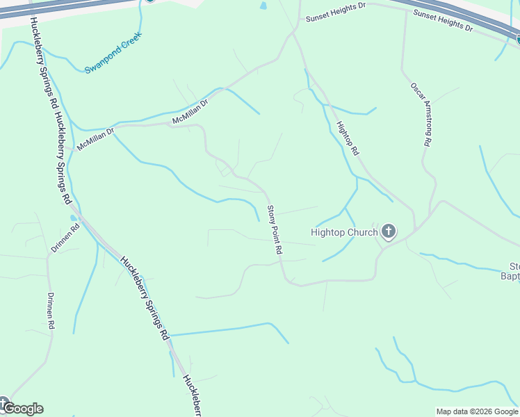 map of restaurants, bars, coffee shops, grocery stores, and more near 1329 Stony Point Road in Knoxville