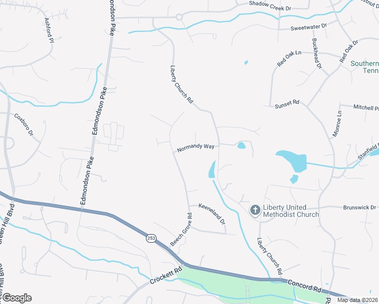 map of restaurants, bars, coffee shops, grocery stores, and more near 9555 Normandy Way in Brentwood