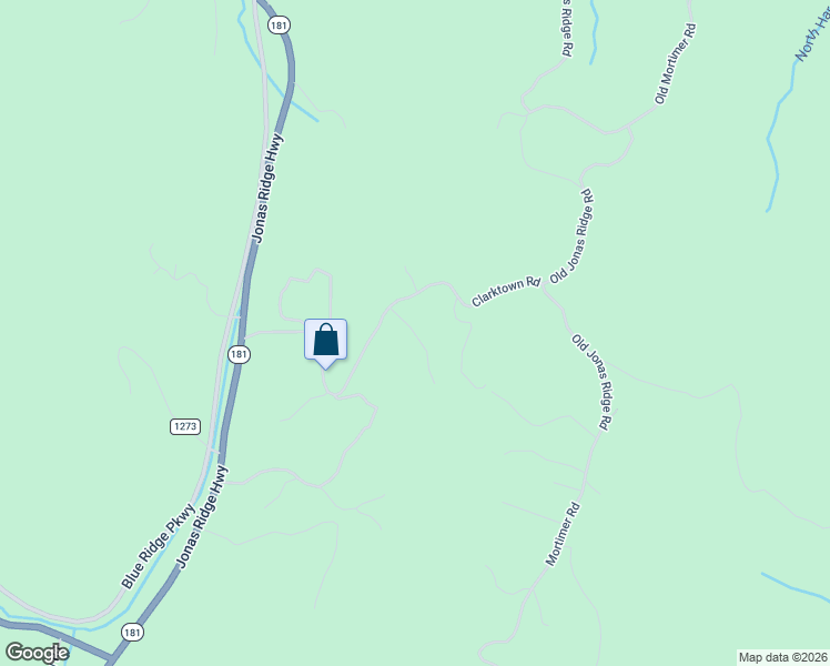 map of restaurants, bars, coffee shops, grocery stores, and more near 491 Clarktown Road in Newland