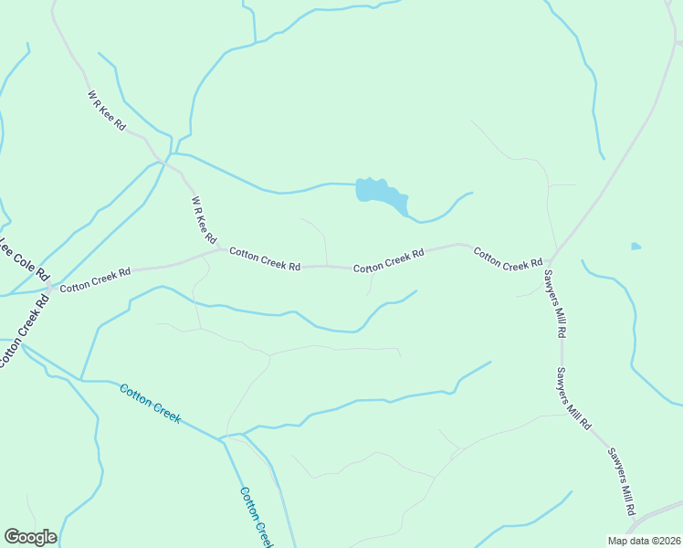 map of restaurants, bars, coffee shops, grocery stores, and more near 573 Cotton Creek Road in Camden