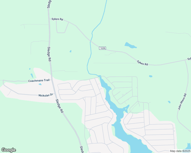 map of restaurants, bars, coffee shops, grocery stores, and more near 105 Lake Royale in Louisburg