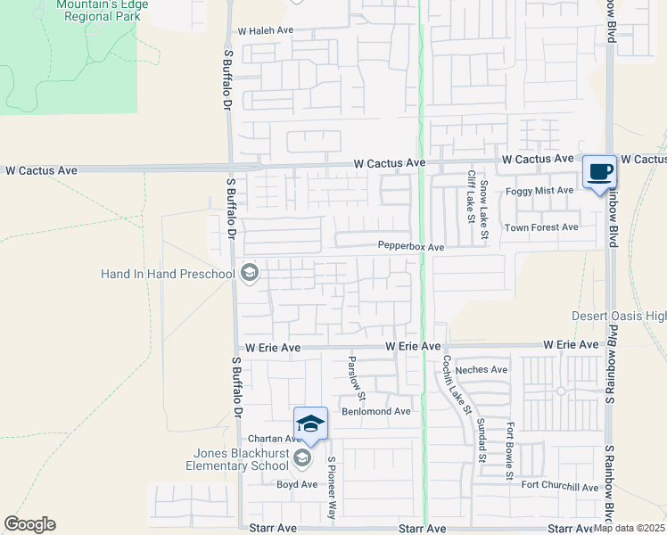 map of restaurants, bars, coffee shops, grocery stores, and more near 10735 Centerville Bay Court in Las Vegas