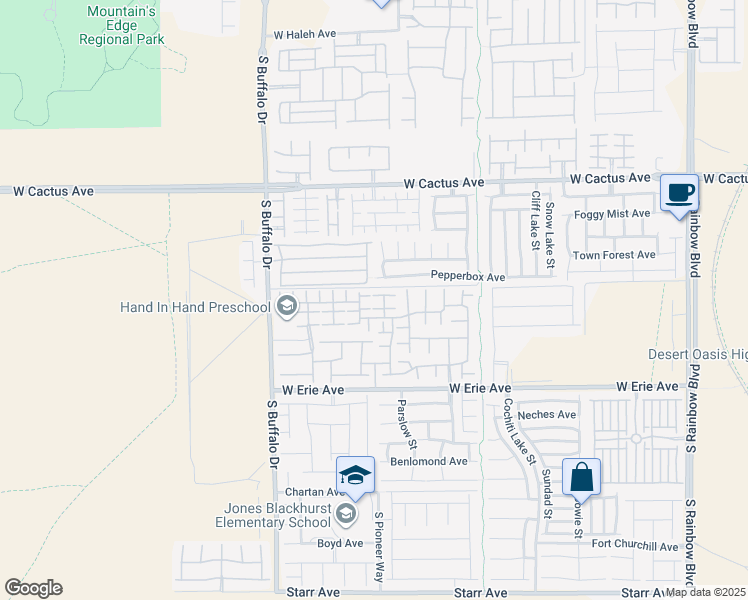 map of restaurants, bars, coffee shops, grocery stores, and more near 10727 Centerville Bay Court in Las Vegas