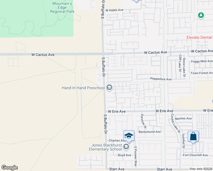 map of restaurants, bars, coffee shops, grocery stores, and more near 7785 Eastham Bay Avenue in Las Vegas