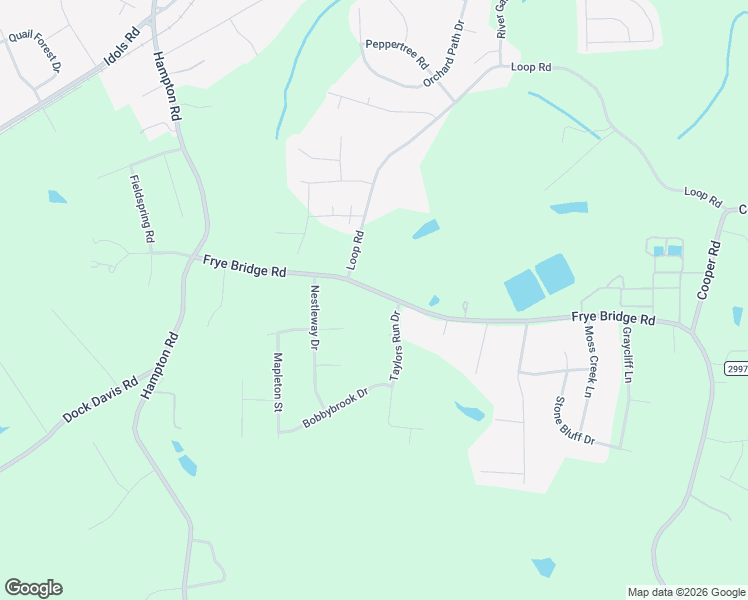 map of restaurants, bars, coffee shops, grocery stores, and more near 6049 Frye Bridge Road in Clemmons