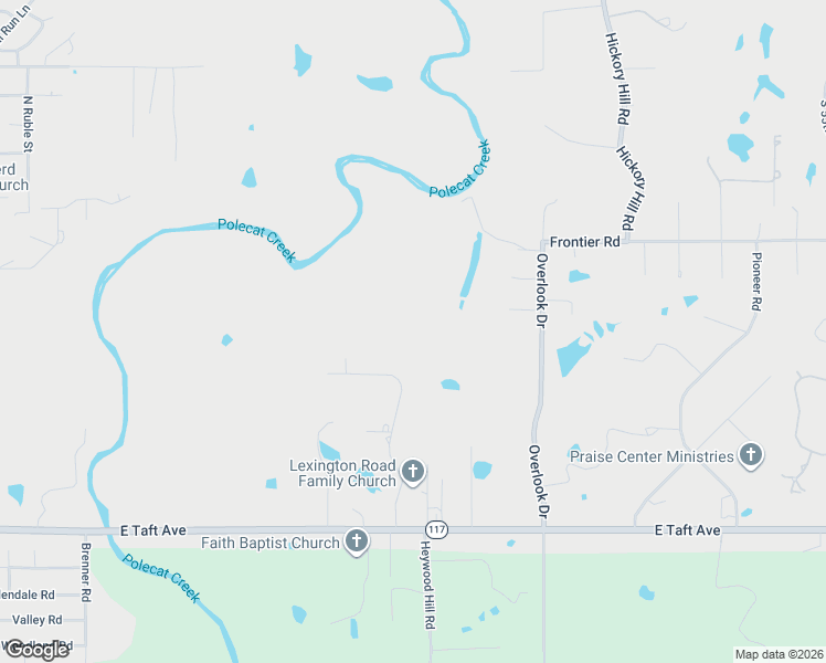 map of restaurants, bars, coffee shops, grocery stores, and more near 537 Lexington Road in Sapulpa