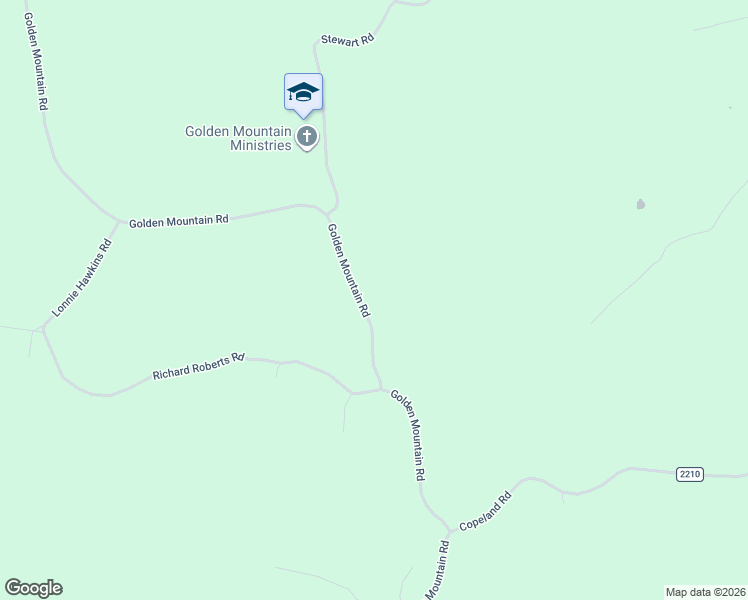 map of restaurants, bars, coffee shops, grocery stores, and more near 3625 Golden Mountain Road in Sparta