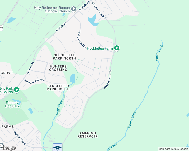 map of restaurants, bars, coffee shops, grocery stores, and more near 512 Carneros Street in Wake Forest