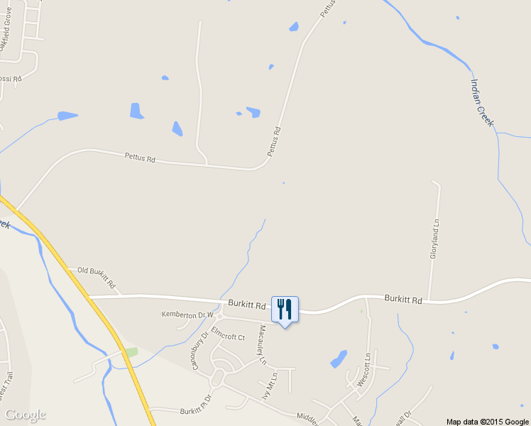 map of restaurants, bars, coffee shops, grocery stores, and more near 6270 Pettus Road in Nashville