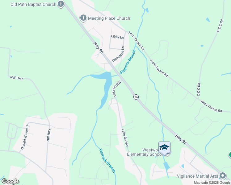 map of restaurants, bars, coffee shops, grocery stores, and more near 7119 Lake Road Northwest in Fairview