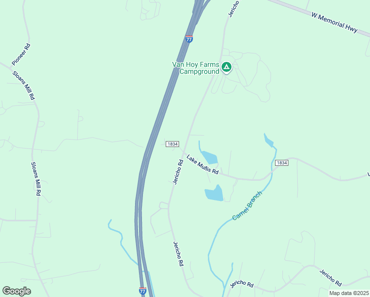 map of restaurants, bars, coffee shops, grocery stores, and more near 609 Jericho Road in Harmony
