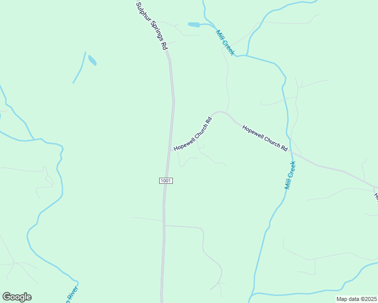 map of restaurants, bars, coffee shops, grocery stores, and more near Church Road in Alexander County