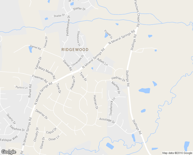 map of restaurants, bars, coffee shops, grocery stores, and more near 6 Woodsprite Court in Durham