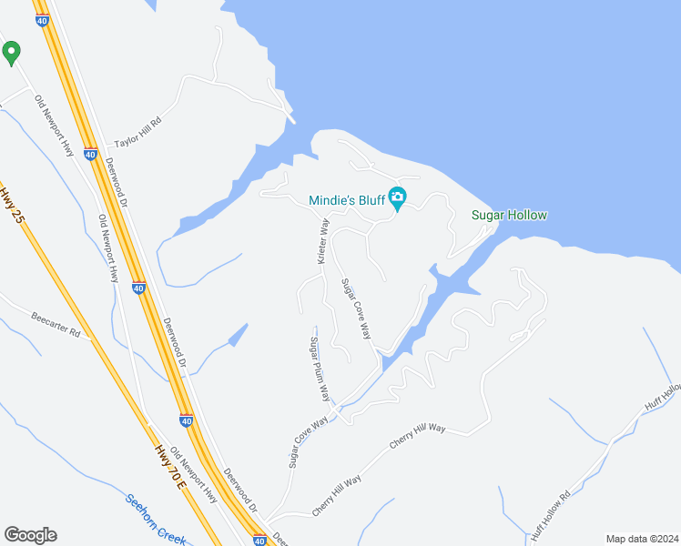 map of restaurants, bars, coffee shops, grocery stores, and more near 215 Sugar Cove Way in Newport