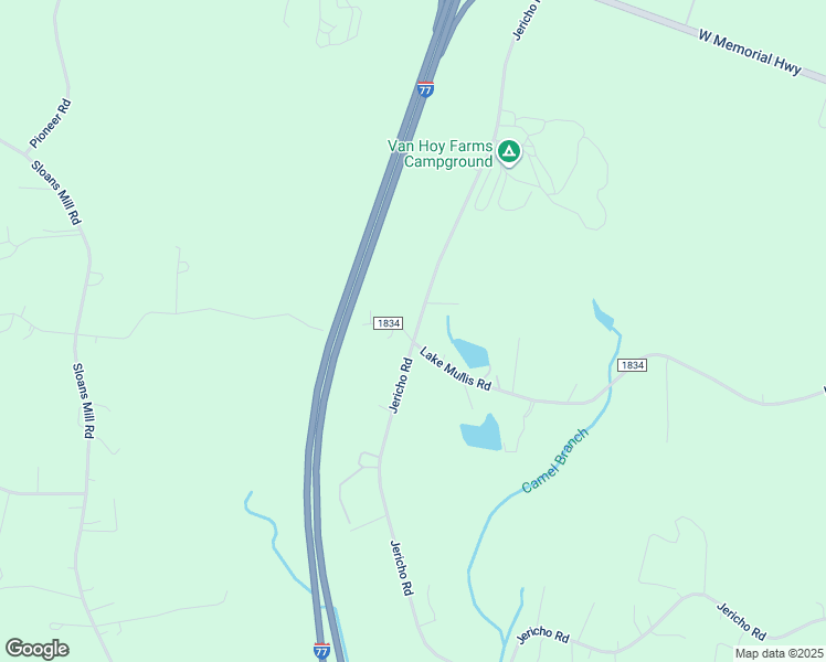 map of restaurants, bars, coffee shops, grocery stores, and more near 609 Jericho Road in Harmony