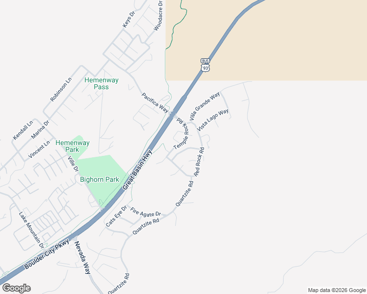 map of restaurants, bars, coffee shops, grocery stores, and more near 840 Lime Rock Road in Boulder City