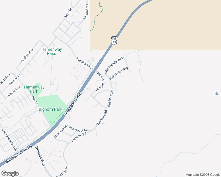 map of restaurants, bars, coffee shops, grocery stores, and more near 848 Lime Rock Road in Boulder City