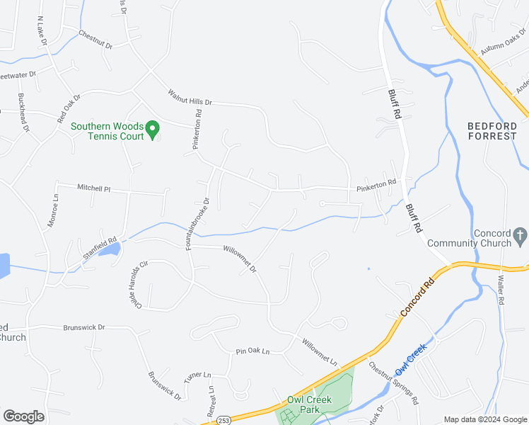 map of restaurants, bars, coffee shops, grocery stores, and more near 1512 Sugarwood Drive in Brentwood
