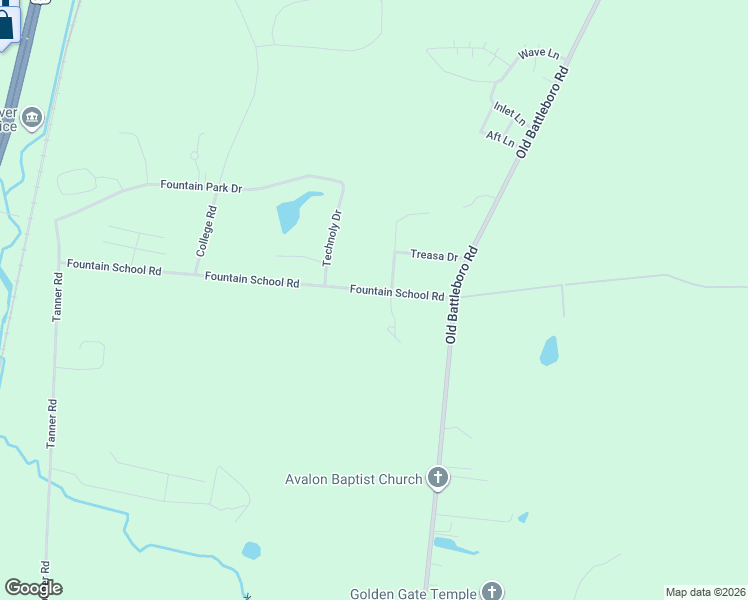map of restaurants, bars, coffee shops, grocery stores, and more near 677 Fountain School Road in Edgecombe County