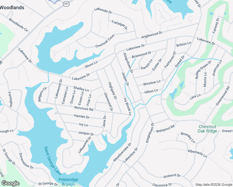 map of restaurants, bars, coffee shops, grocery stores, and more near 136 Ivy Brook Lane in Crossville